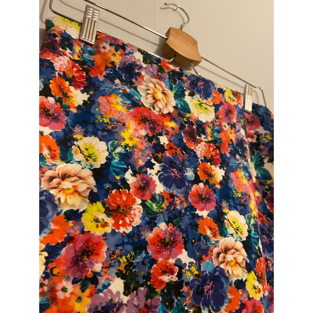 ZARA floral pencil skirt, Sz S